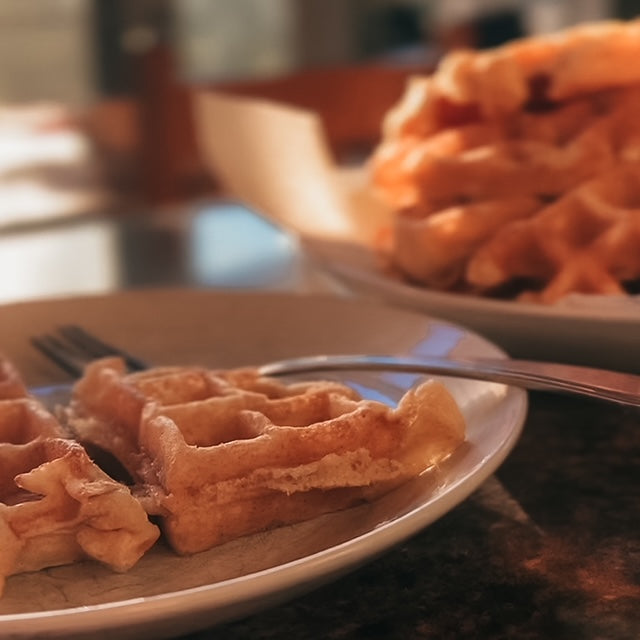 Fluffy Cloud Waffles