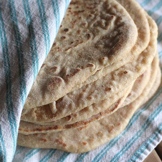 Sourdough Whole Grain Naan