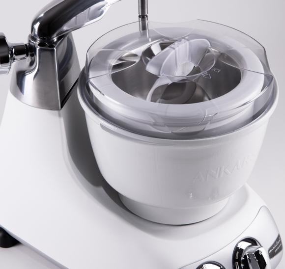 Anka's Ice Cream Maker being used with the Anka Mixer