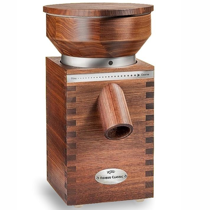 Komo Mill's Fidibus Classic Electric Mill in Walnut