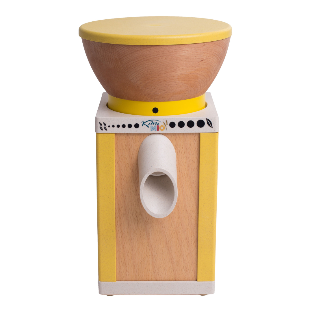 Komo Mill's Komo Mio Electric Mill in yellow